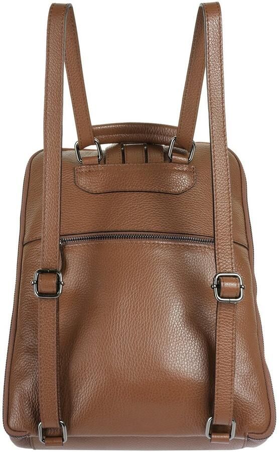 Cluty Rugzak echt leer made in italy - Foto 4