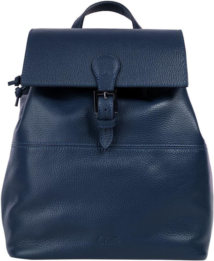 Cluty Rugzak echt leer made in italy - Foto 6