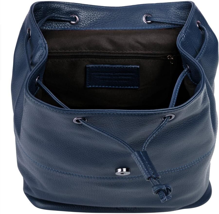 Cluty Rugzak echt leer made in italy - Foto 2