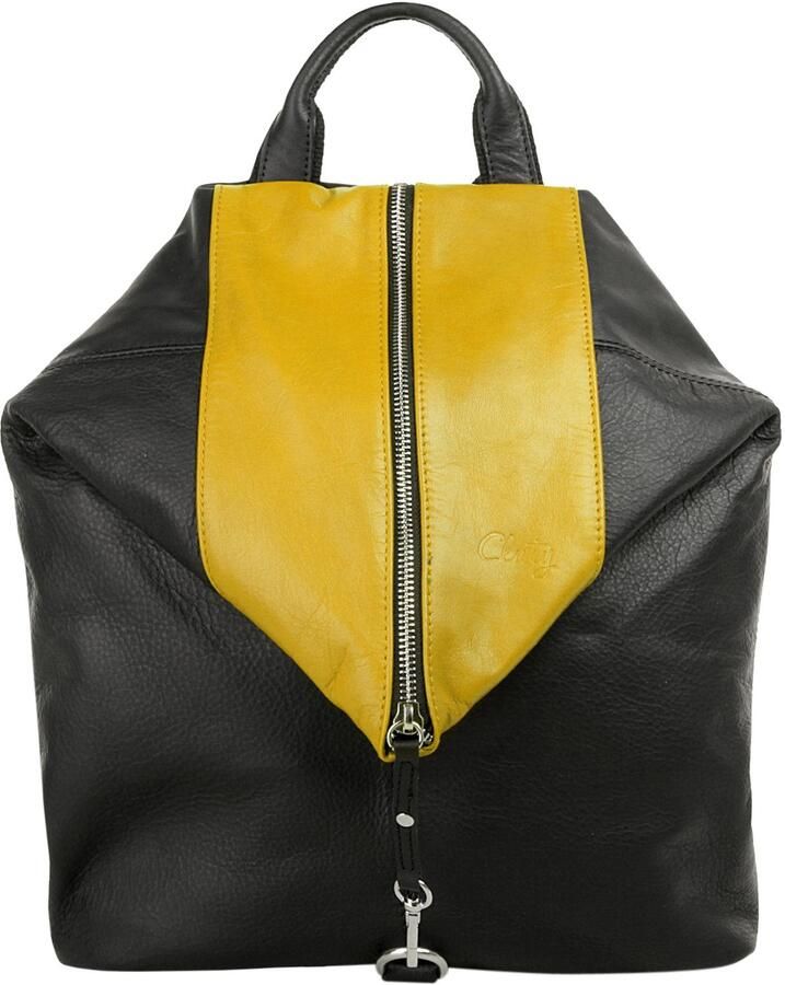 Cluty Rugzak echt leer made in italy - Foto 7