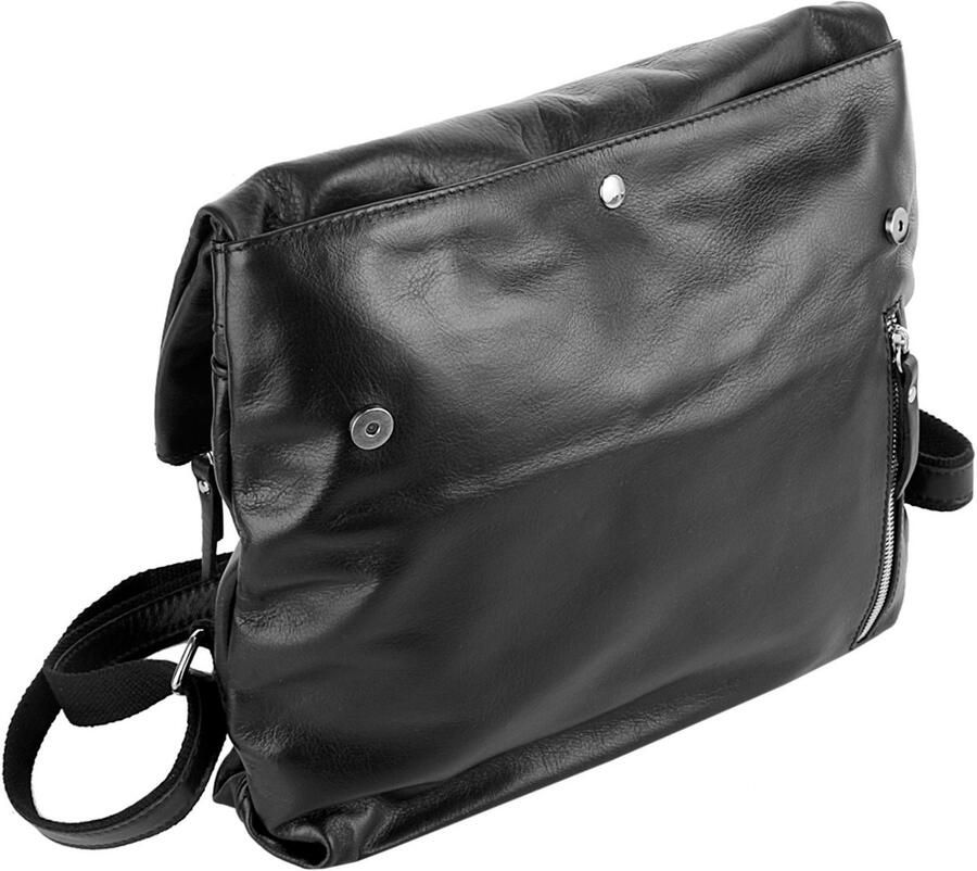 Cluty Rugzak echt leer made in italy - Foto 4