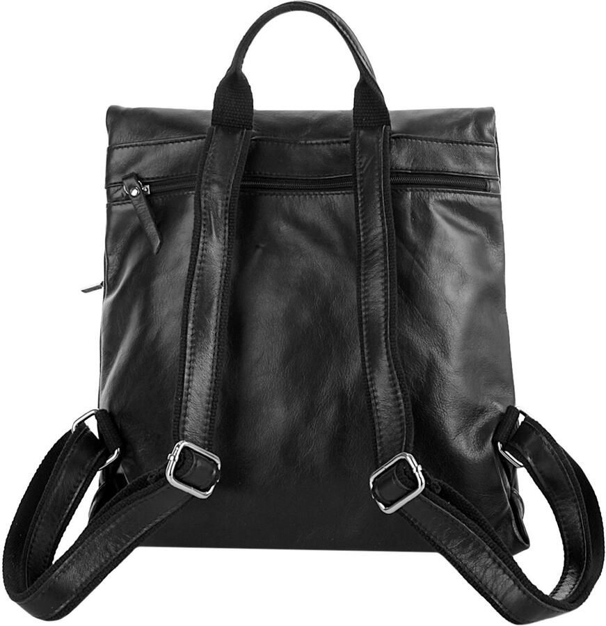 Cluty Rugzak echt leer made in italy - Foto 3