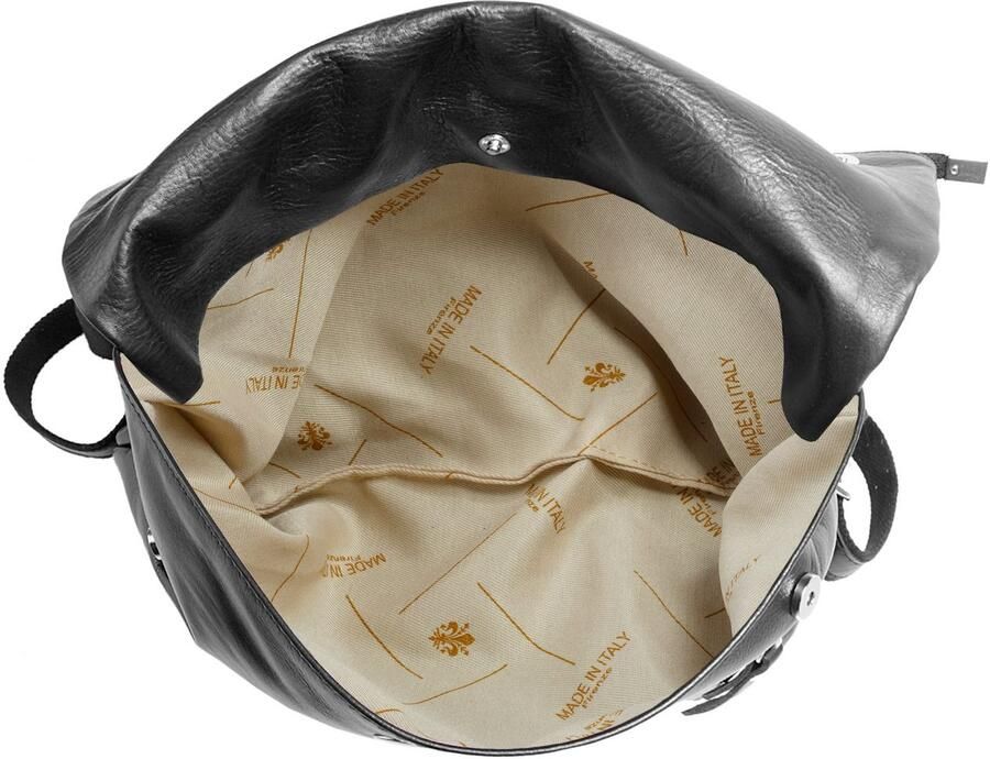 Cluty Rugzak echt leer made in italy - Foto 5