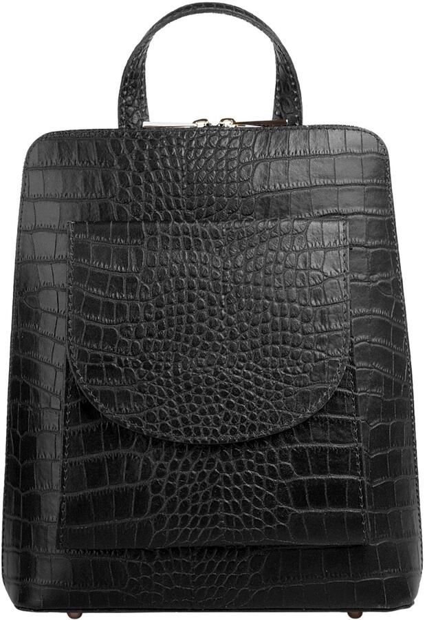 Cluty Rugzak echt leer made in italy - Foto 8