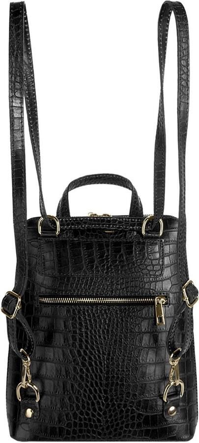 Cluty Rugzak echt leer made in italy - Foto 7