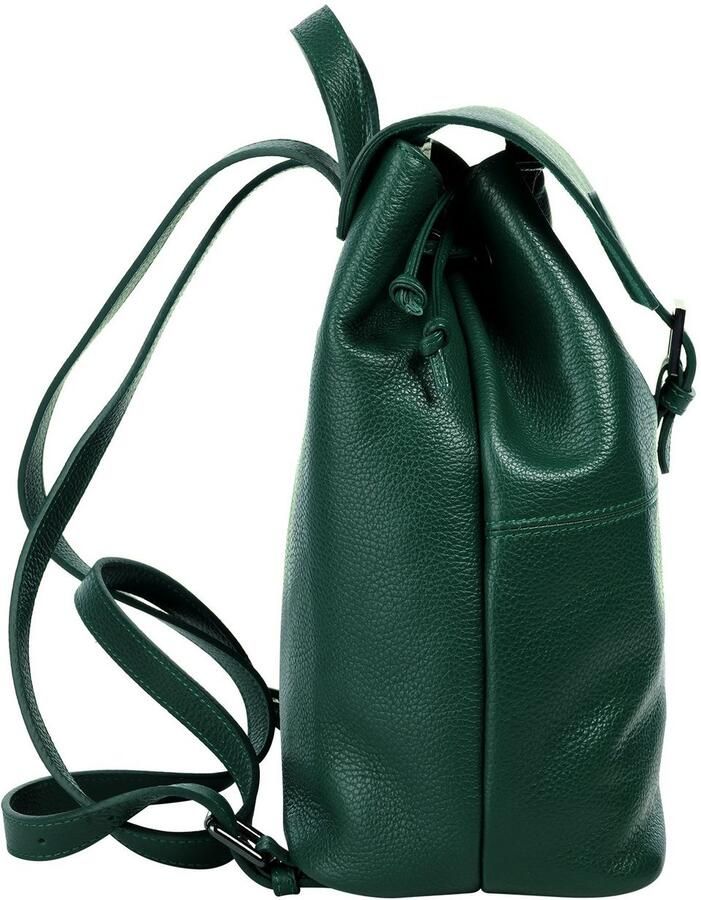 Cluty Rugzak echt leer made in italy - Foto 4