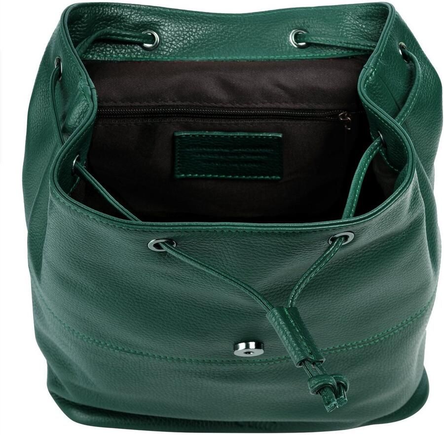 Cluty Rugzak echt leer made in italy - Foto 2