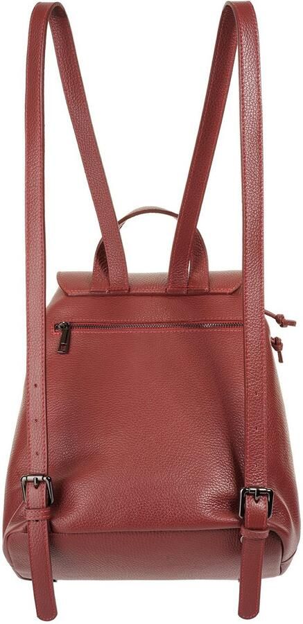 Cluty Rugzak echt leer made in italy - Foto 5