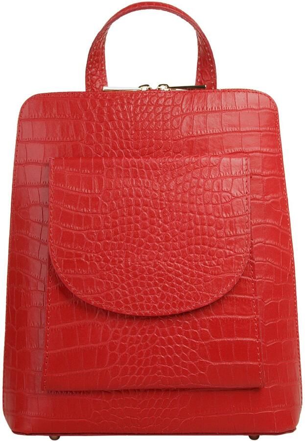 Cluty Rugzak echt leer made in italy - Foto 8