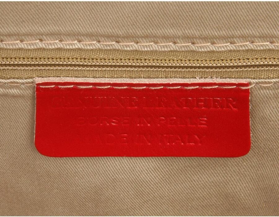 Cluty Rugzak echt leer made in italy - Foto 2