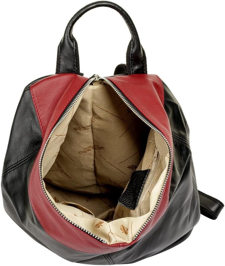 Cluty Rugzak echt leer made in italy