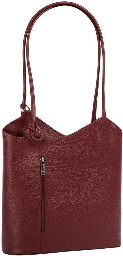 Cluty Rugzak echt leer made in italy - Foto 5