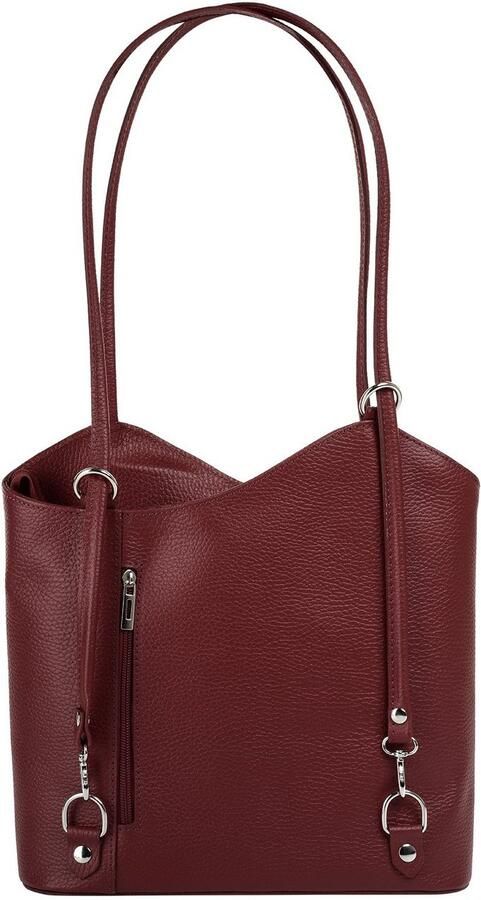 Cluty Rugzak echt leer made in italy - Foto 4