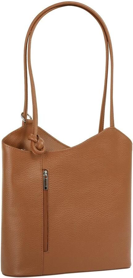 Cluty Rugzak echt leer made in italy - Foto 6