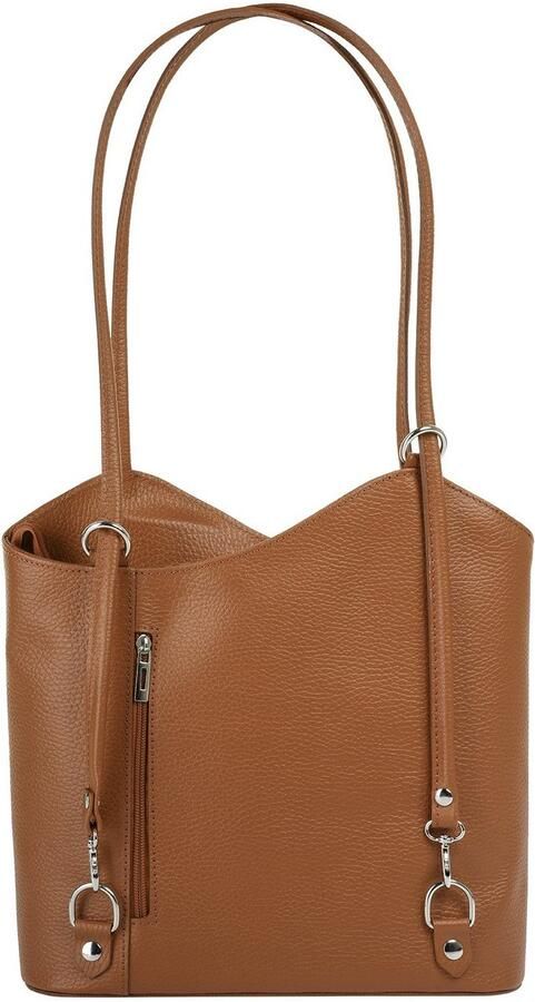 Cluty Rugzak echt leer made in italy - Foto 5