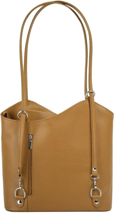 Cluty Rugzak echt leer made in italy - Foto 4