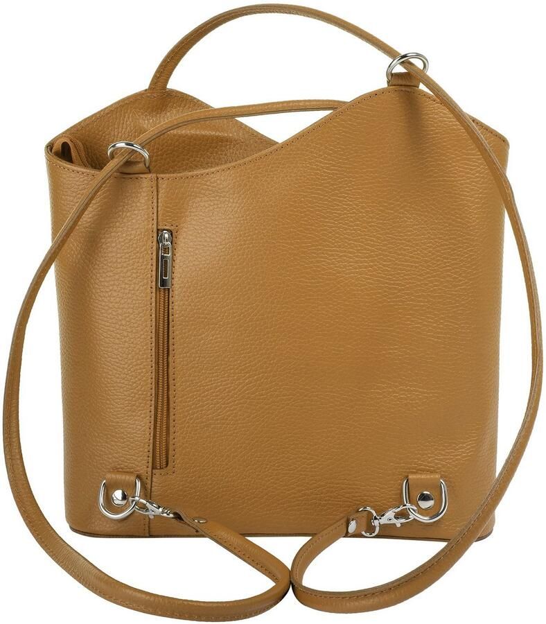 Cluty Rugzak echt leer made in italy