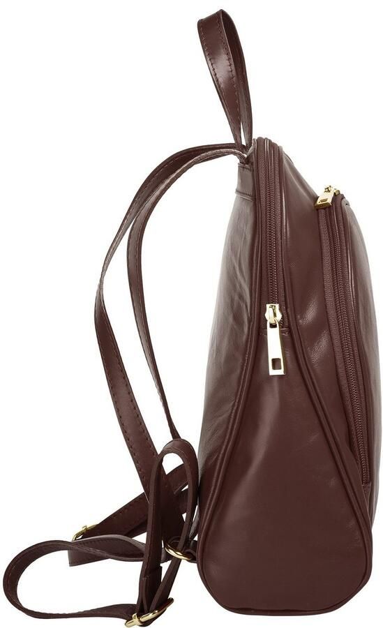 Cluty Rugzak echt leer made in italy - Foto 4