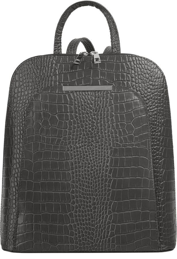 Cluty Rugzak echt leer made in italy - Foto 3