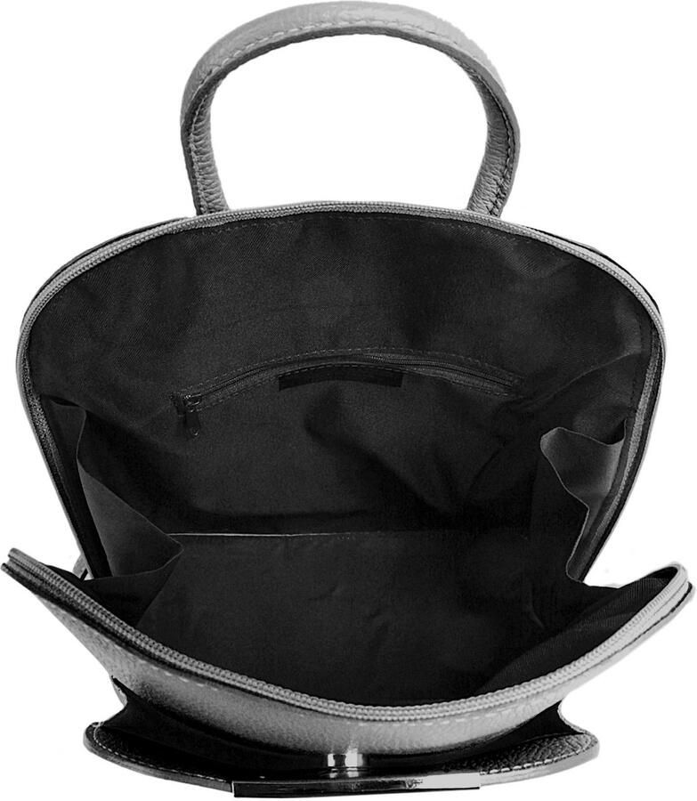 Cluty Rugzak echt leer made in italy - Foto 3