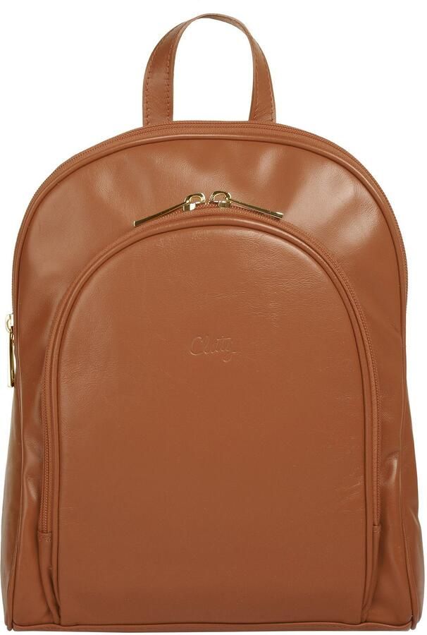 Cluty Rugzak echt leer made in italy - Foto 7