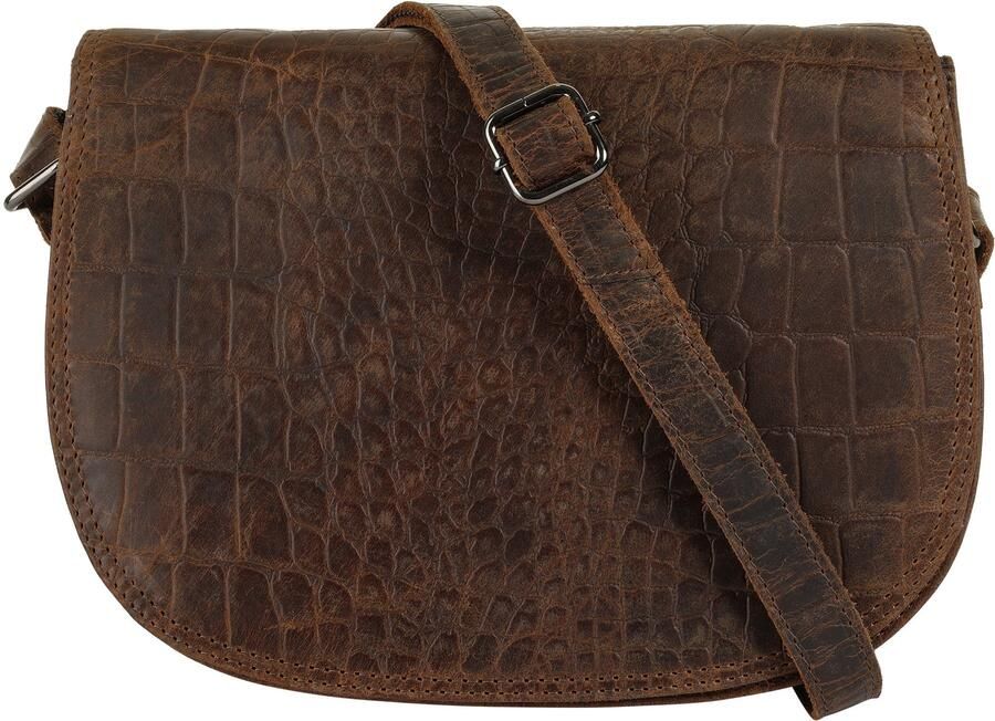 Cluty Schoudertas echt leder - Foto 7