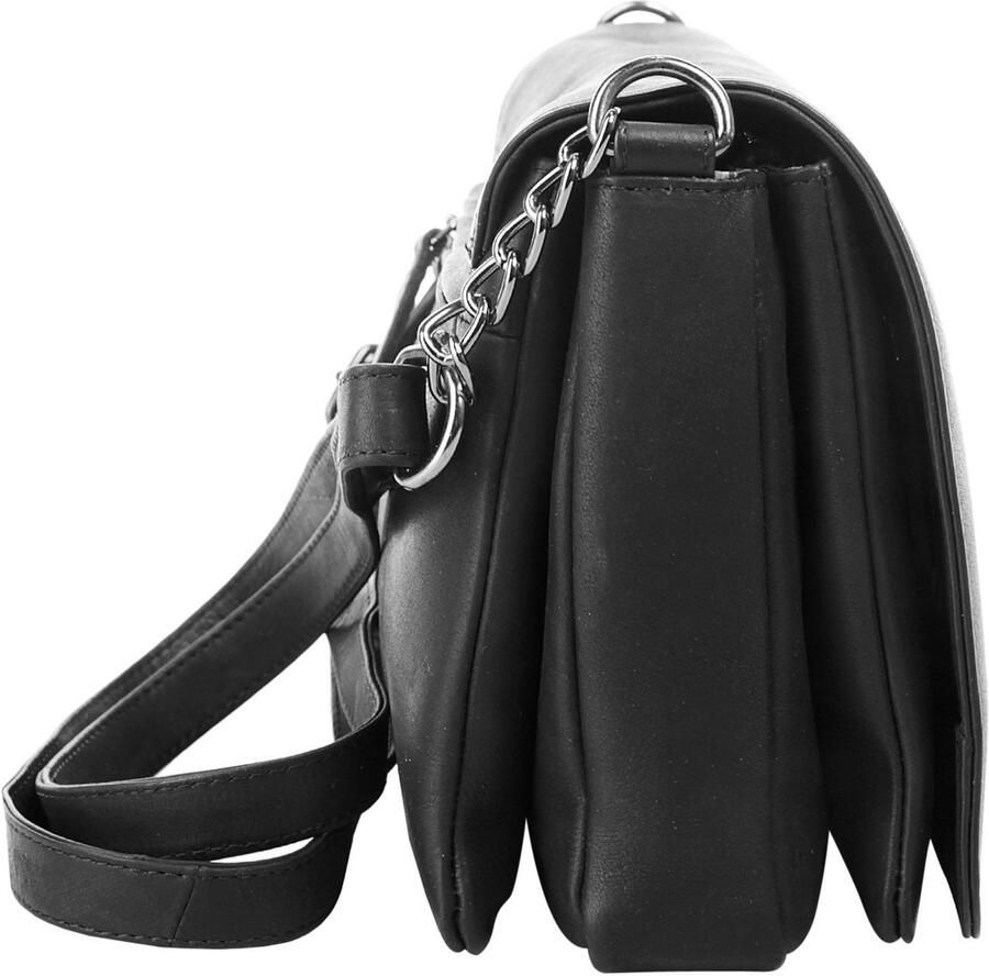 Cluty Schoudertas echt leder