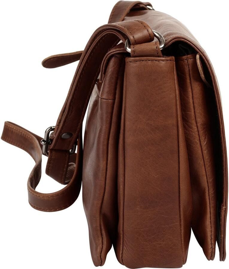 Cluty Schoudertas echt leder