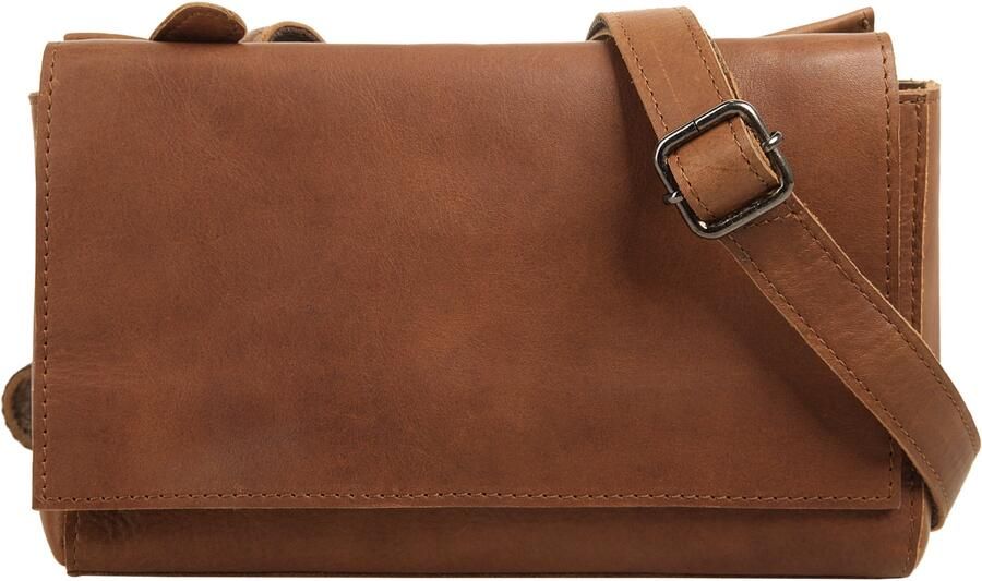 Cluty Schoudertas echt leder - Foto 7