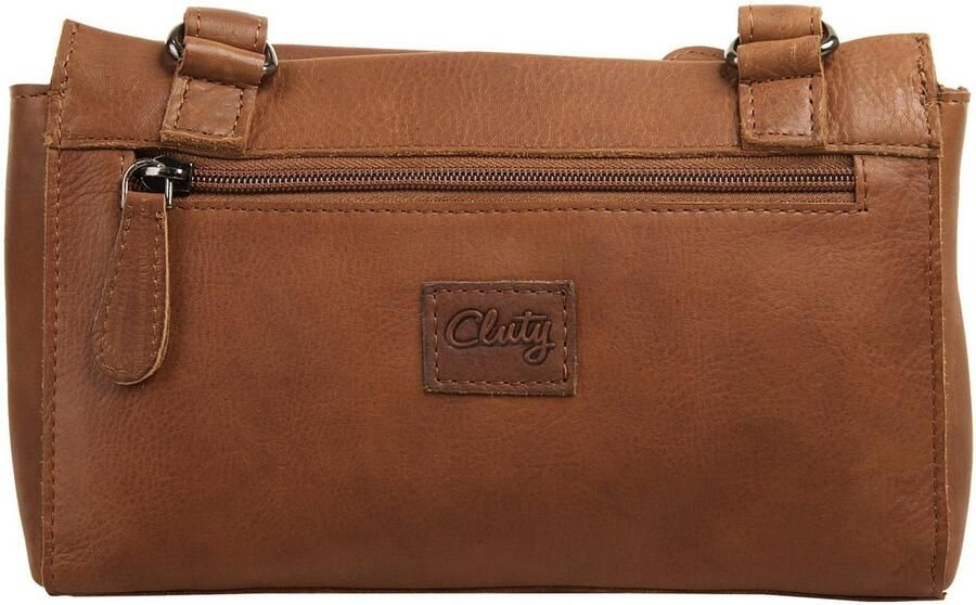 Cluty Schoudertas echt leder - Foto 3