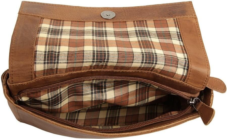 Cluty Schoudertas echt leder - Foto 4