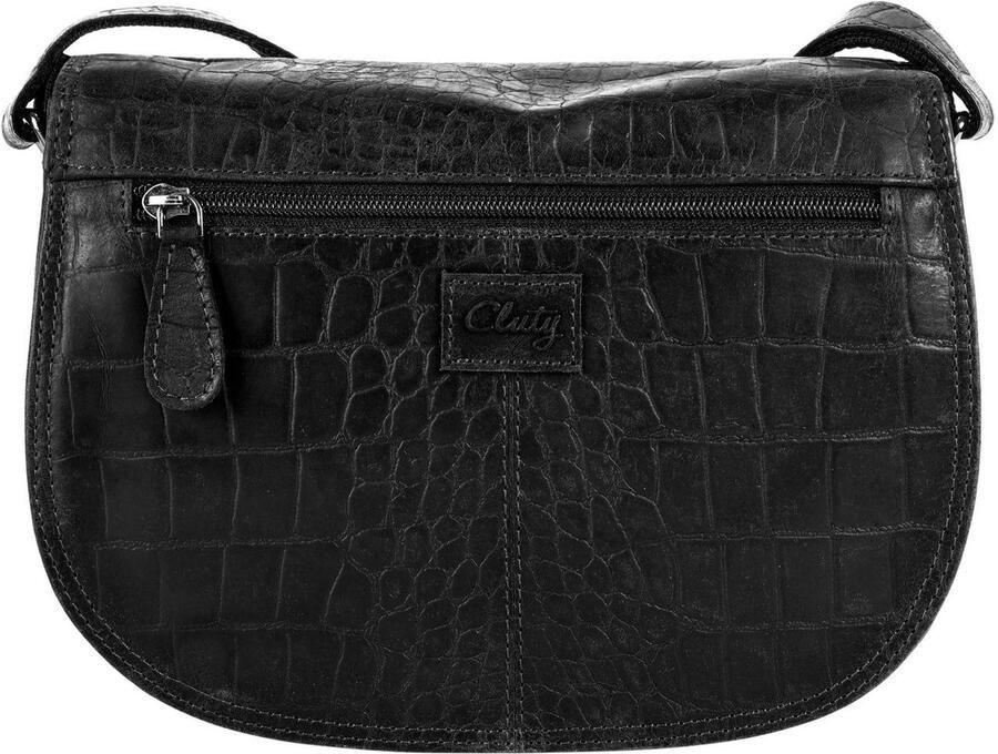 Cluty Schoudertas echt leder - Foto 3