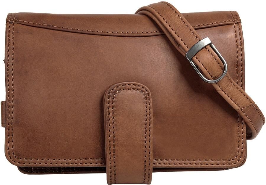 Cluty Schoudertas echt leder - Foto 7