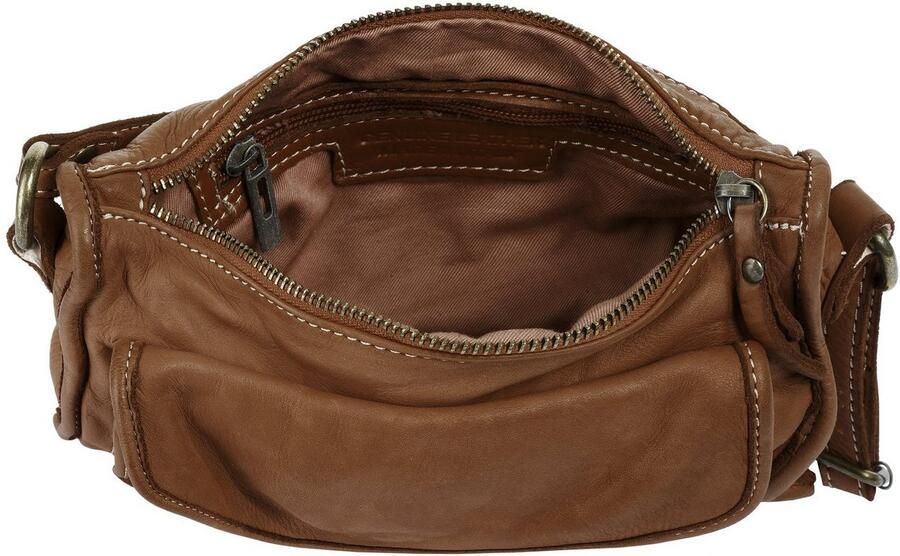 Cluty Schoudertas echt leer made in italy - Foto 2