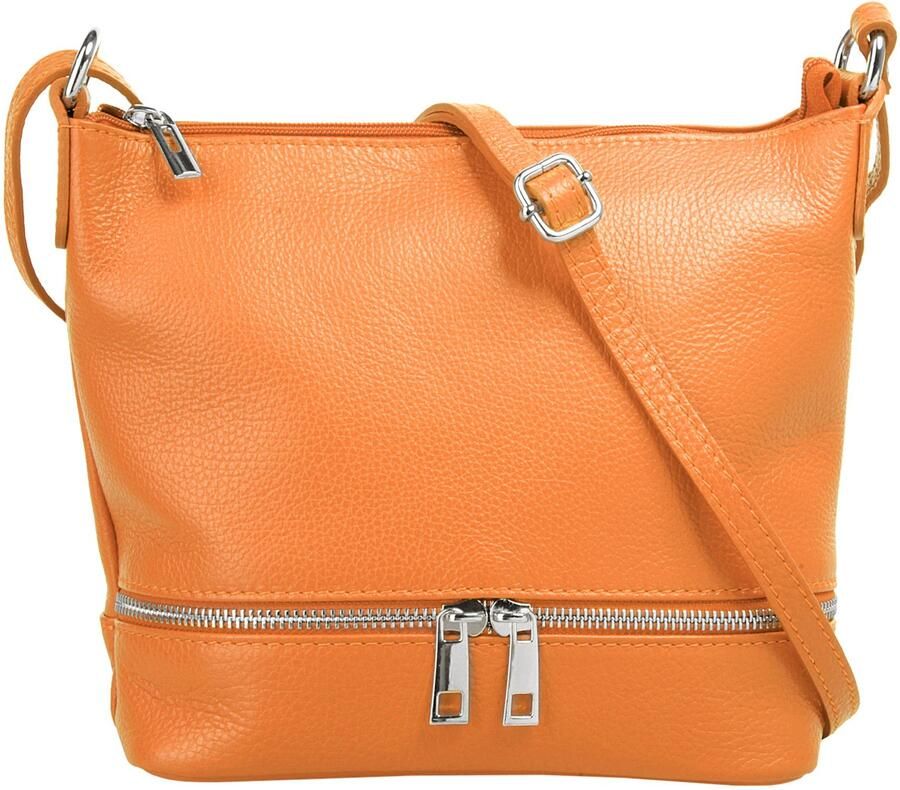 Cluty Schoudertas echt leer made in italy - Foto 7