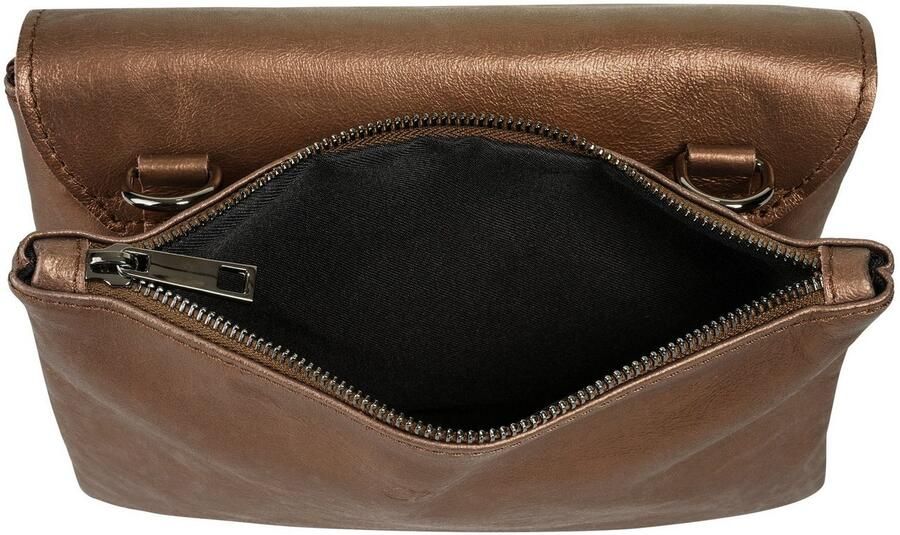 Cluty Schoudertas echt leer made in italy - Foto 4