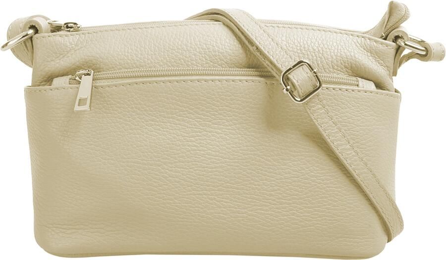 Cluty Schoudertas echt leer made in italy - Foto 7