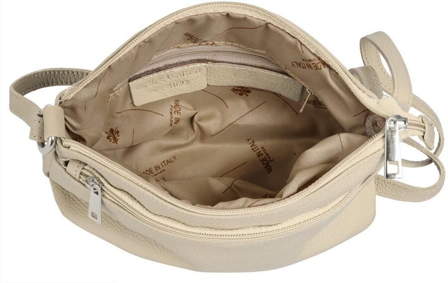 Cluty Schoudertas echt leer made in italy - Foto 4