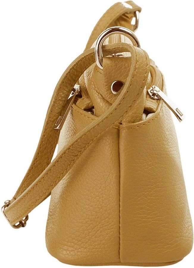 Cluty Schoudertas echt leer made in italy - Foto 2