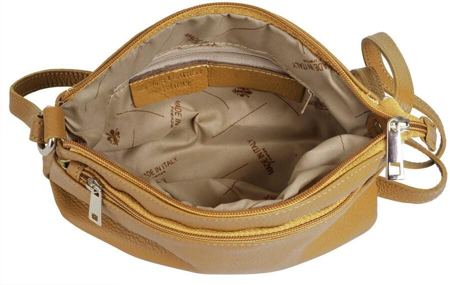 Cluty Schoudertas echt leer made in italy - Foto 4