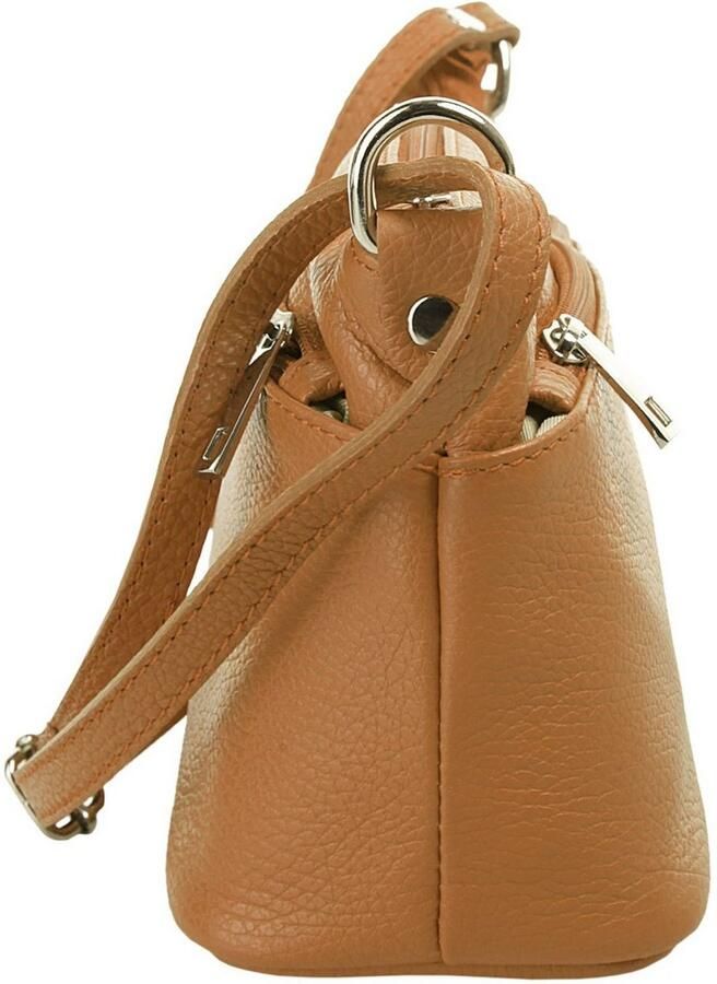Cluty Schoudertas echt leer made in italy - Foto 2