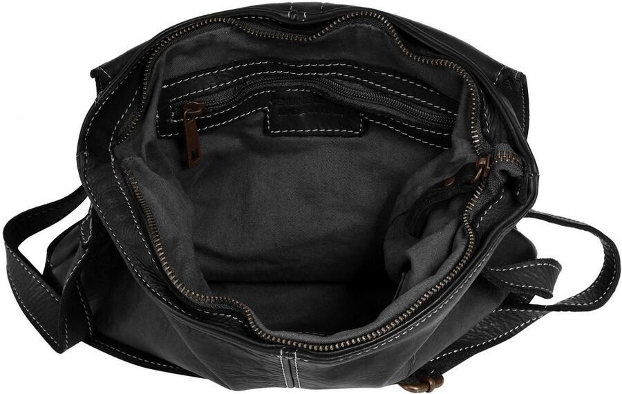 Cluty Schoudertas echt leer made in italy - Foto 2