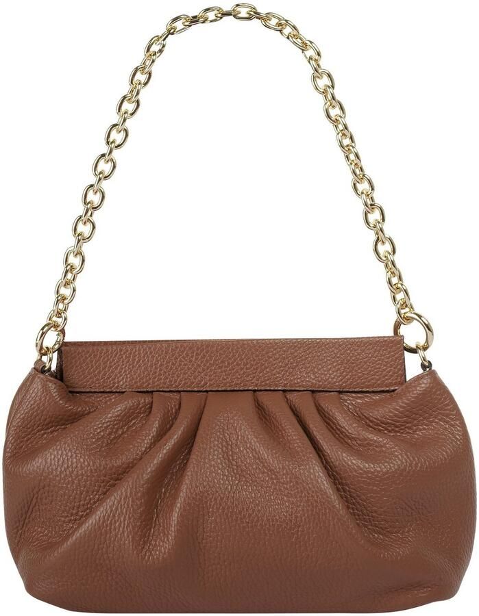 Cluty Schoudertas echt leer made in italy - Foto 2