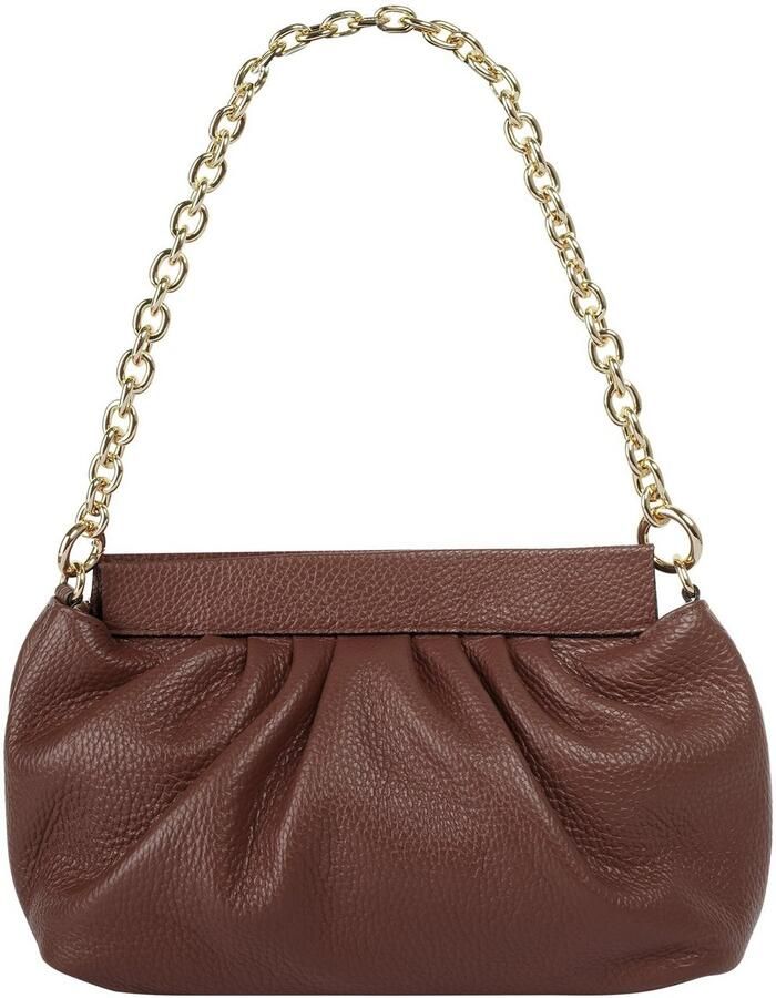 Cluty Schoudertas echt leer made in italy - Foto 2