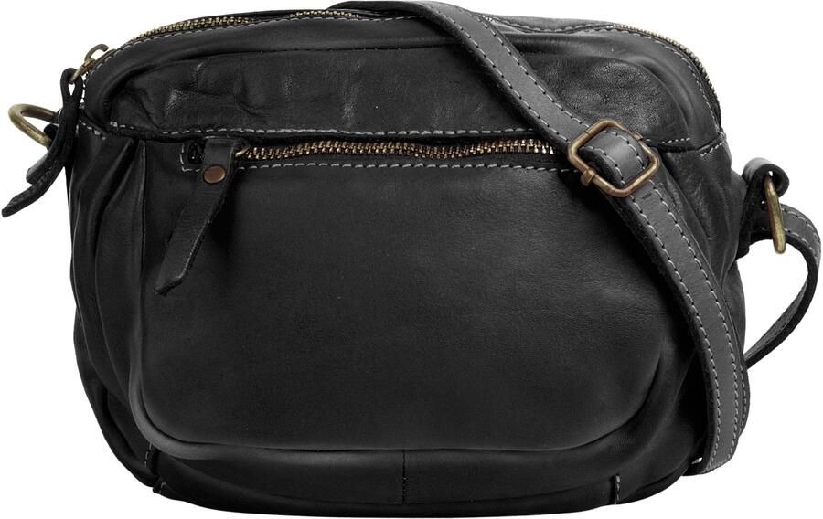 Cluty Schoudertas echt leer made in italy - Foto 2