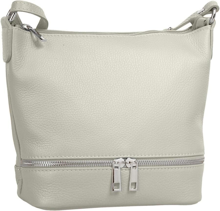 Cluty Schoudertas echt leer made in italy