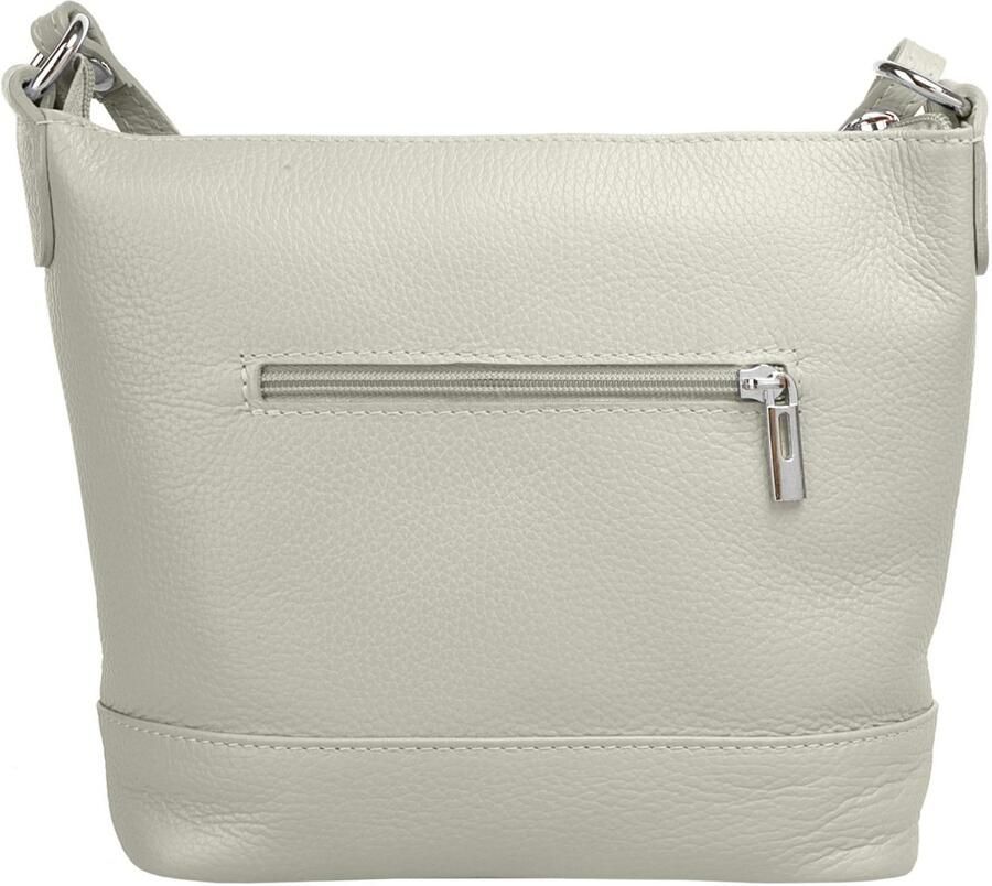 Cluty Schoudertas echt leer made in italy - Foto 2