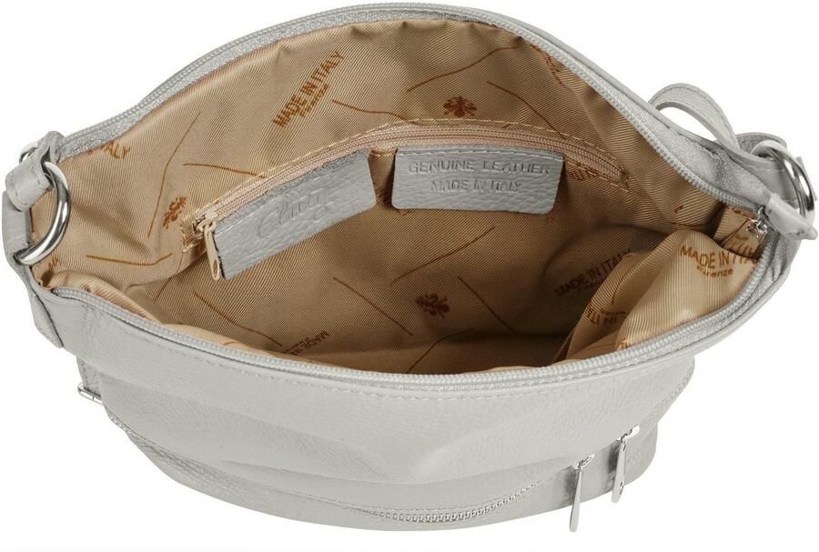 Cluty Schoudertas echt leer made in italy - Foto 4