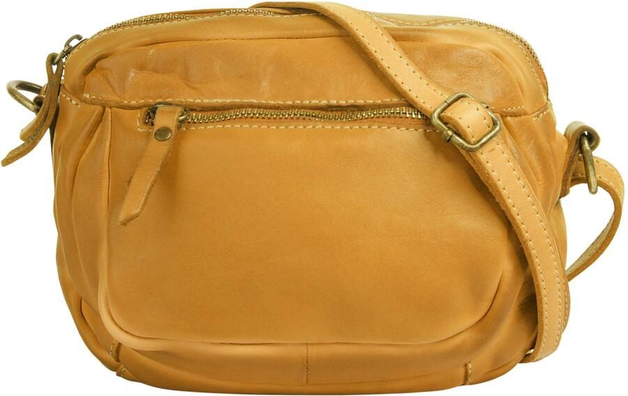 Cluty Schoudertas echt leer made in italy - Foto 2