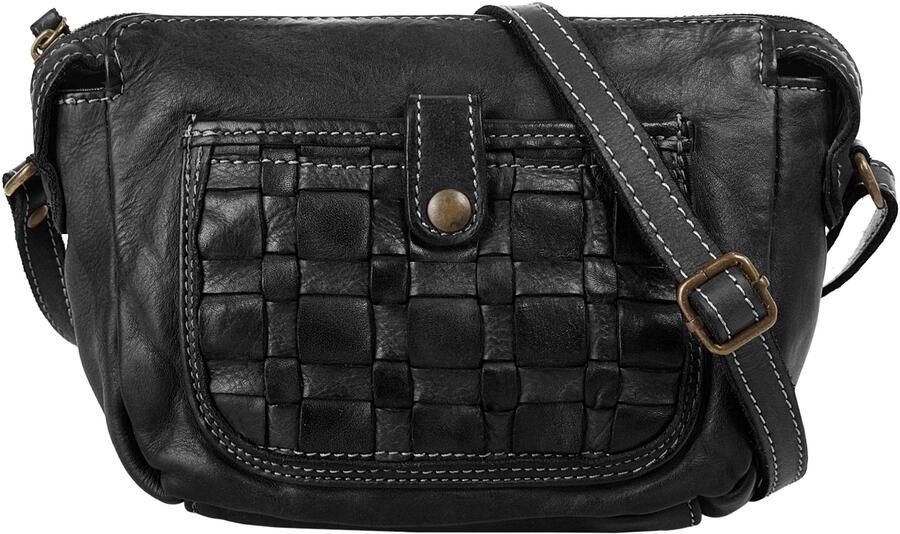 Cluty Schoudertas echt leer made in italy - Foto 8